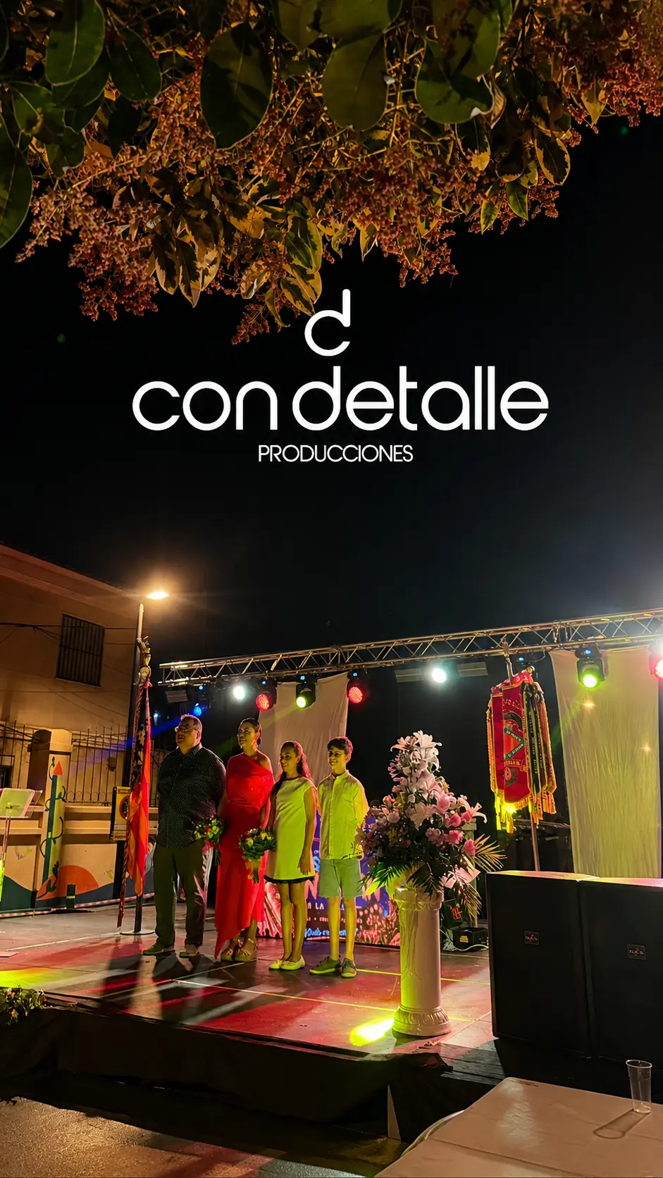 Presentación de falla con producción técnica de Con Detalle