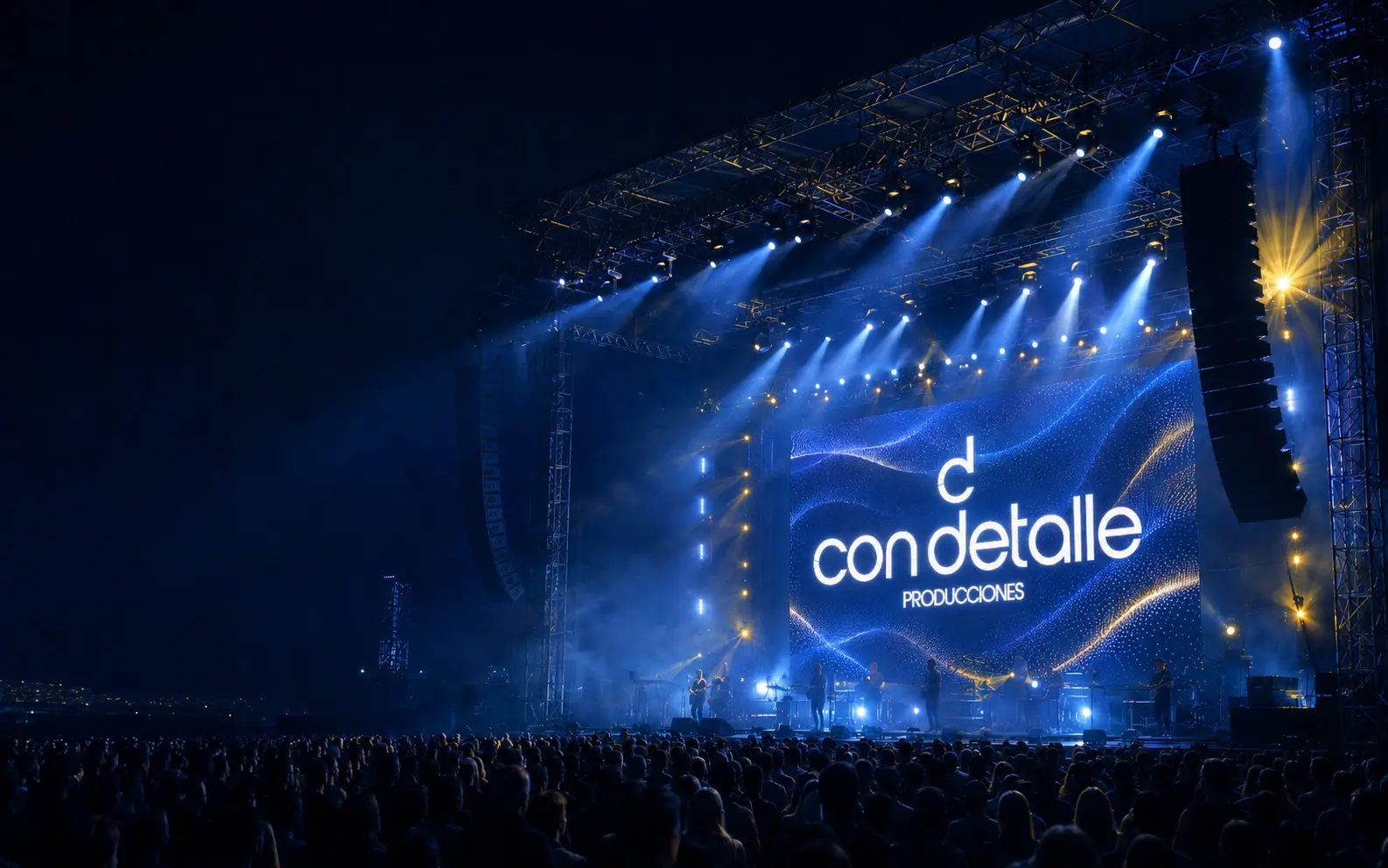 Montaje de evento de Con Detalle Producciones